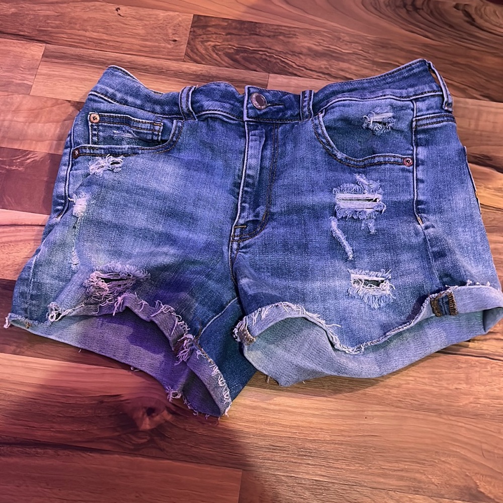 American eagle jean shorts